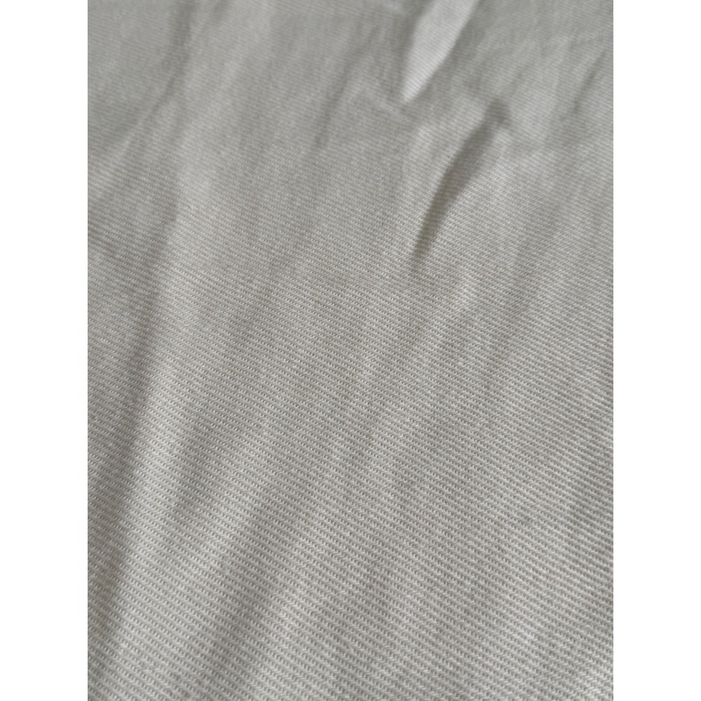 Brooklyn's Best Mens Positive Vibes Embroidered T-Shirt Cream Textured Size M - Picture 6 of 10